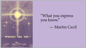 Whence Are You?